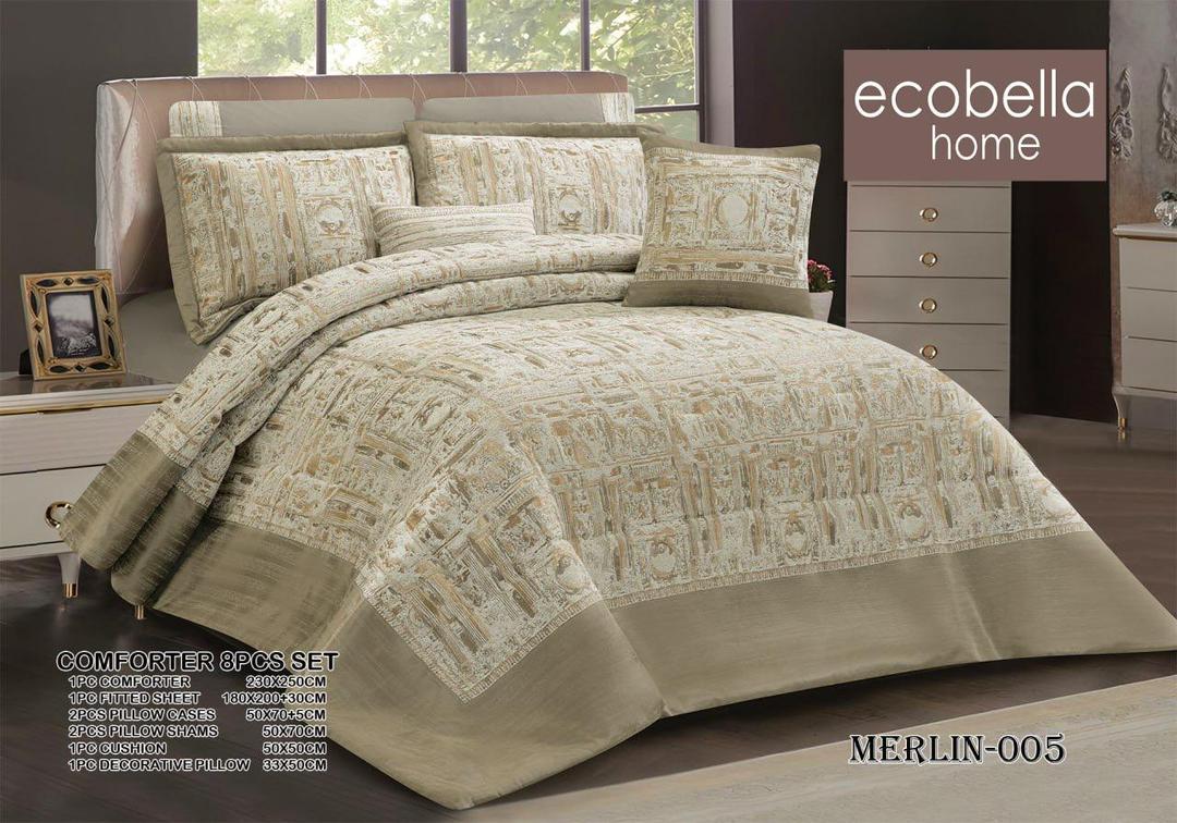 لحاف روتختی مخمل شانل ترک مدل مرلین